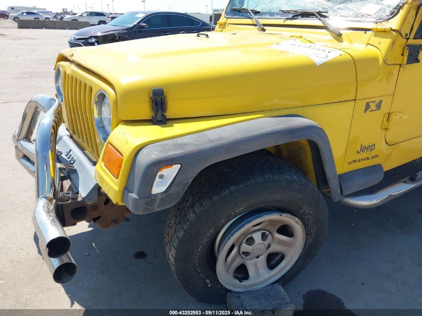 2004 Jeep Wrangler X VIN: 1J4FA39S24P783469 Lot: 43202553