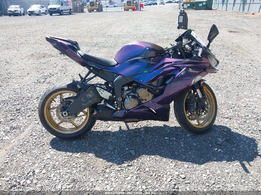 2021 Kawasaki Zx636 K VIN: JKBZXJH15MA009806 Lot: 43202559