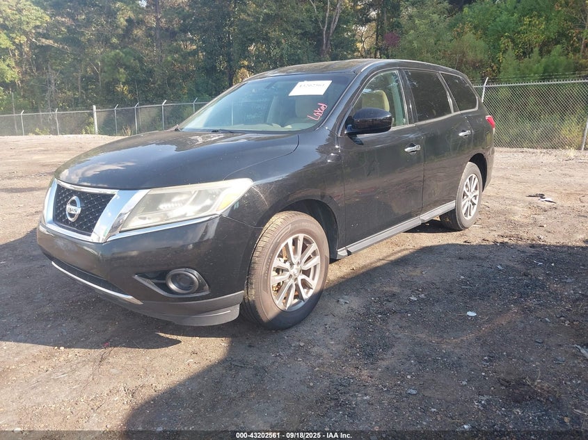 2013 NISSAN PATHFINDER S 5N1AR2MN0DC634873