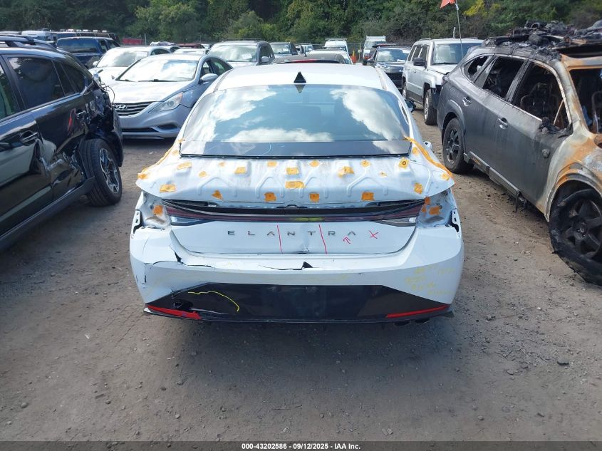 2022 Hyundai Elantra N Line VIN: KMHLR4AF1NU230865 Lot: 43202586