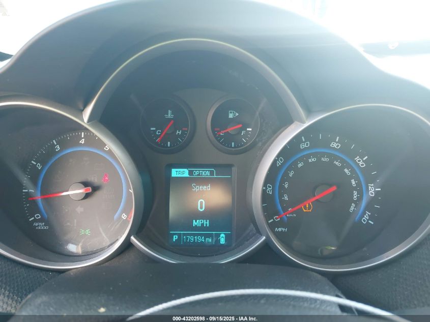 2015 Chevrolet Cruze 2Lt Auto VIN: 1G1PE5SBXF7265481 Lot: 43202598