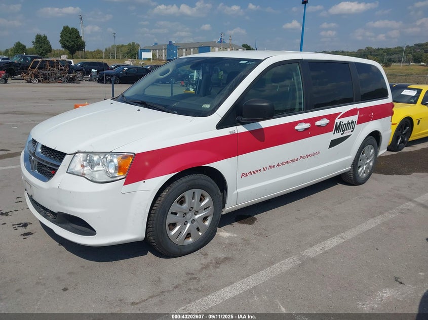 2018 DODGE GRAND CARAVAN SE - 2C4RDGBG0JR231728