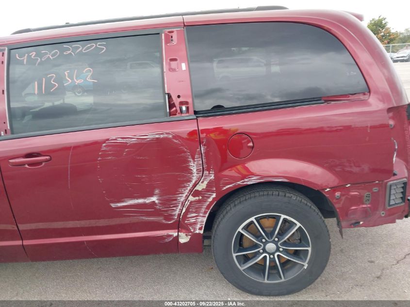 2018 Dodge Grand Caravan Gt VIN: 2C4RDGEG5JR324434 Lot: 43202705