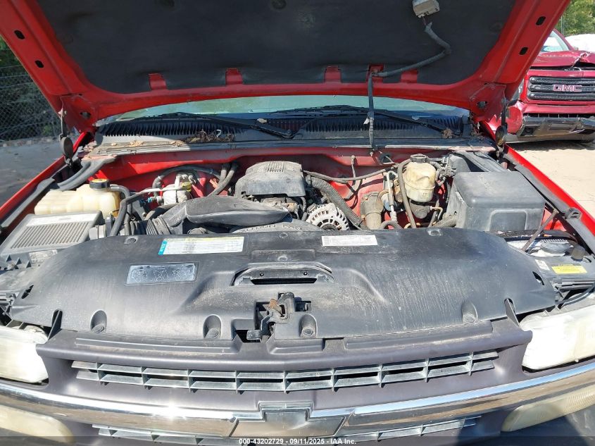 2000 Chevrolet Silverado 2500 Ls VIN: 1GCGK29UXYE200408 Lot: 43202729