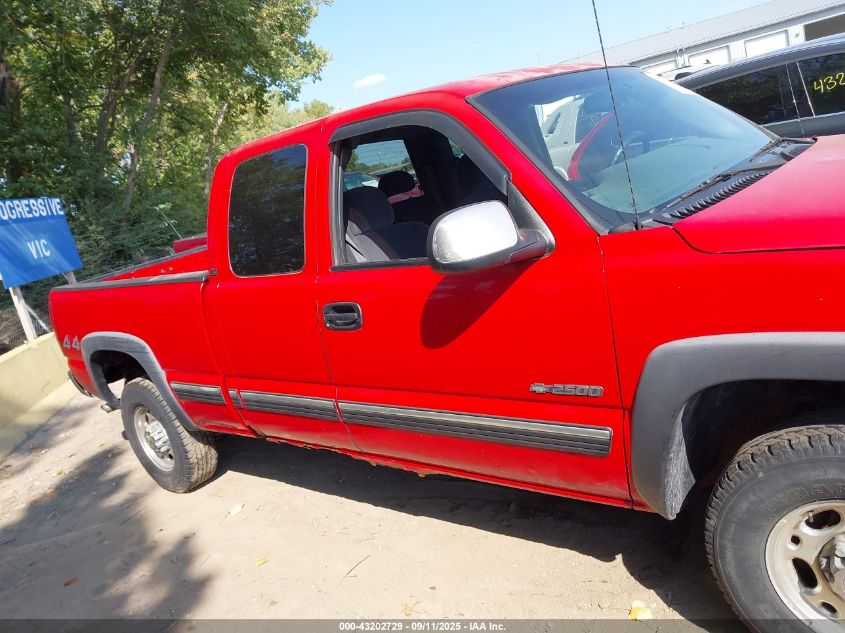 2000 Chevrolet Silverado 2500 Ls VIN: 1GCGK29UXYE200408 Lot: 43202729