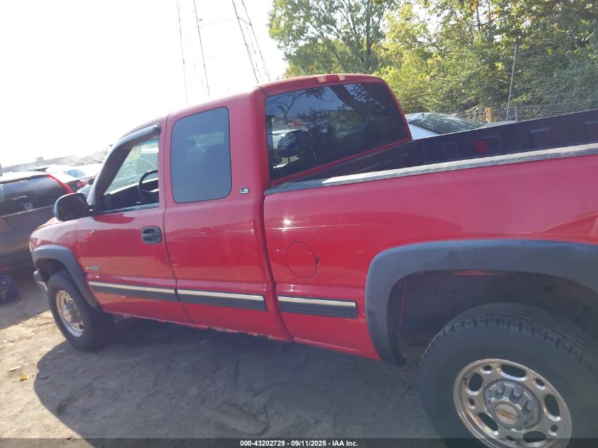 2000 Chevrolet Silverado 2500 Ls VIN: 1GCGK29UXYE200408 Lot: 43202729