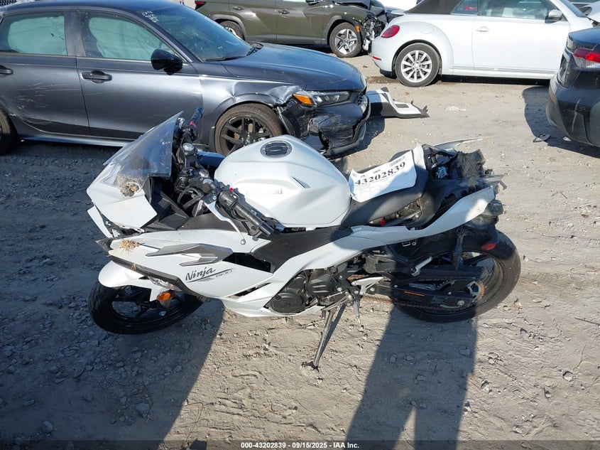 2025 Kawasaki Ex500 VIN: ML5EXGG16SDA44313 Lot: 43202839