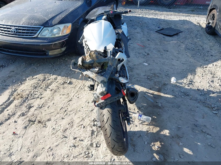 2025 Kawasaki Ex500 VIN: ML5EXGG16SDA44313 Lot: 43202839