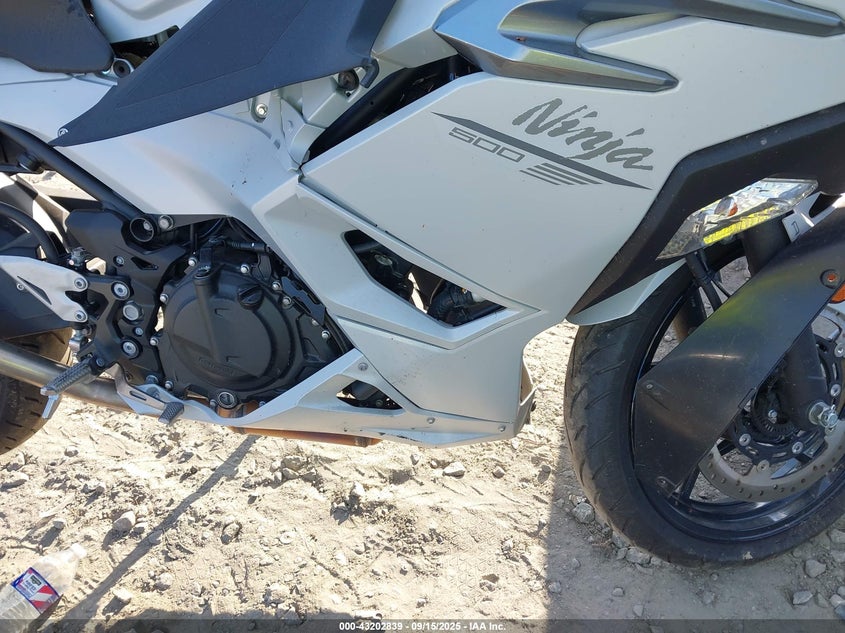2025 Kawasaki Ex500 VIN: ML5EXGG16SDA44313 Lot: 43202839