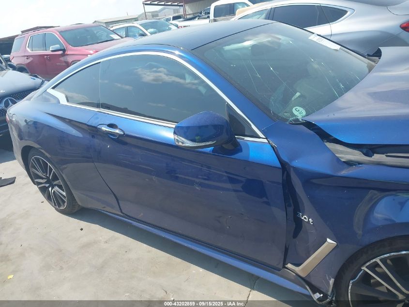 2018 Infiniti Q60 3.0T Sport VIN: JN1EV7EK3JM340038 Lot: 43202859