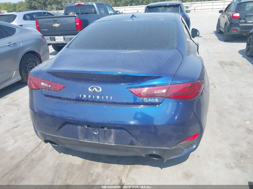 2018 Infiniti Q60 3.0T Sport VIN: JN1EV7EK3JM340038 Lot: 43202859