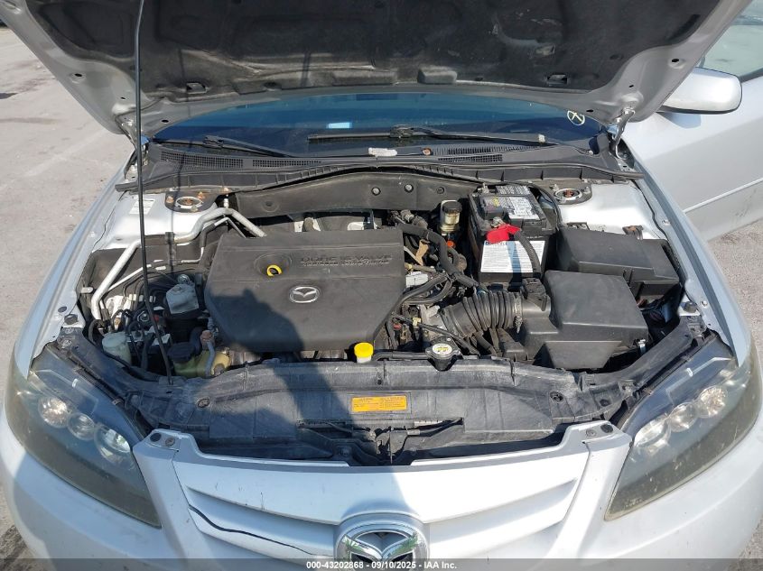 2008 Mazda Mazda6 I Sport Ve VIN: 1YVHP80C085M45595 Lot: 43202868