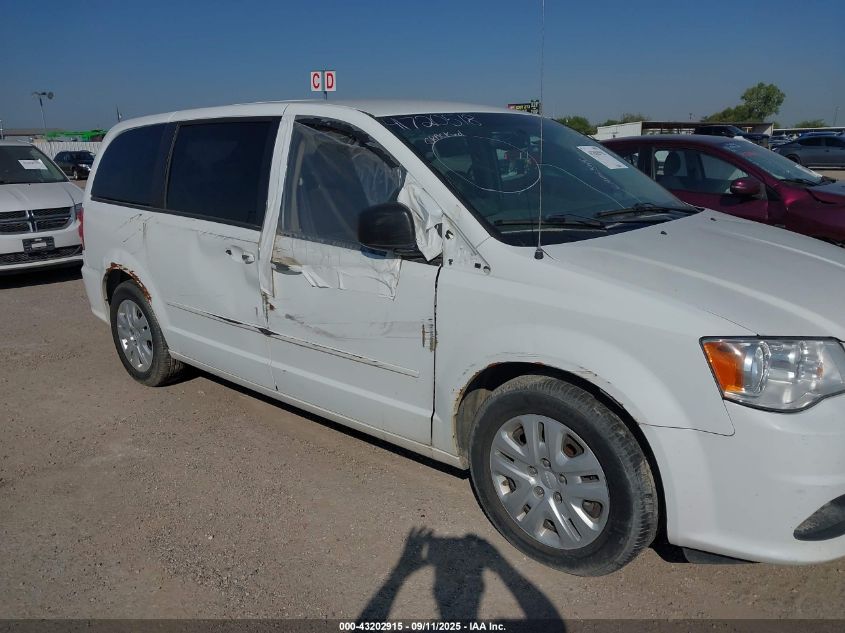 2015 Dodge Grand Caravan Se VIN: 2C4RDGBG7FR658458 Lot: 43202915