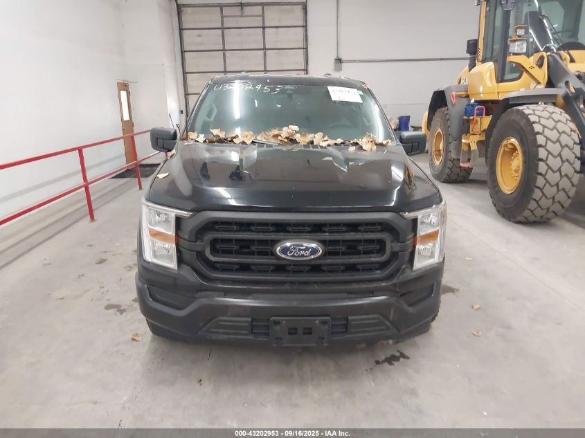 2021 Ford F-150 Xl VIN: 1FTMF1CB8MKD58587 Lot: 43202953