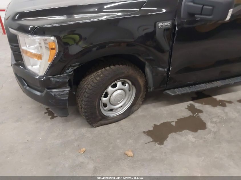 2021 Ford F-150 Xl VIN: 1FTMF1CB8MKD58587 Lot: 43202953