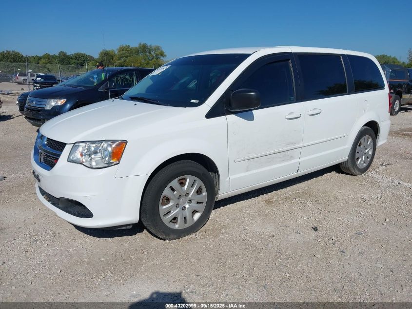 2015 DODGE GRAND CARAVAN SE - 2C4RDGBG5FR724246