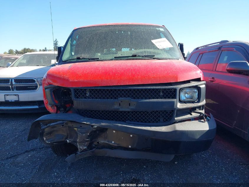 2015 Chevrolet Express 2500 Work Van VIN: 1GCWGGCF3F1170368 Lot: 43203006