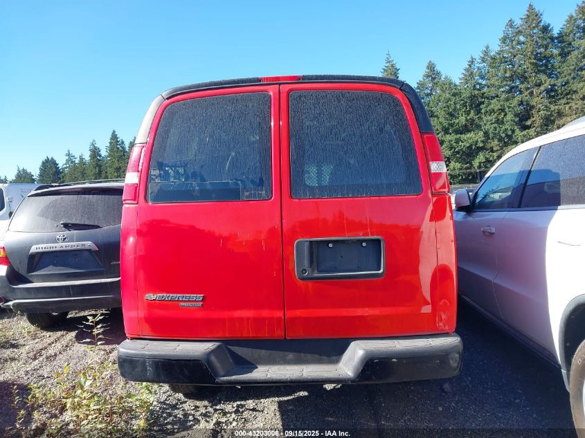 2015 Chevrolet Express 2500 Work Van VIN: 1GCWGGCF3F1170368 Lot: 43203006