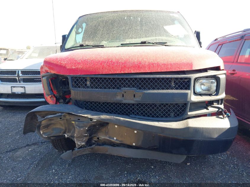 2015 Chevrolet Express 2500 Work Van VIN: 1GCWGGCF3F1170368 Lot: 43203006