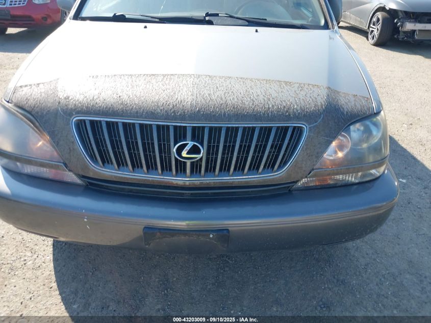 2000 Lexus Rx 300 VIN: JT6HF10U7Y0159160 Lot: 43203009