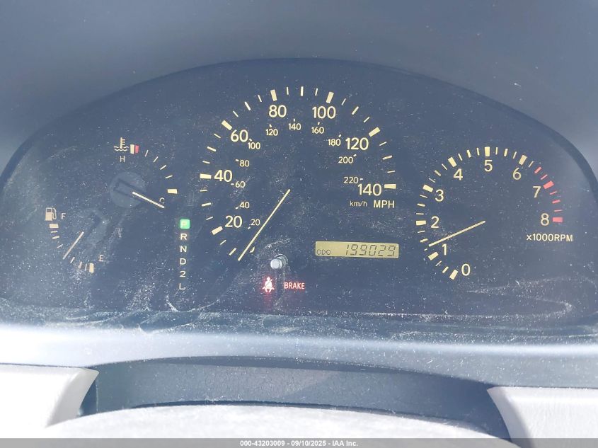 2000 Lexus Rx 300 VIN: JT6HF10U7Y0159160 Lot: 43203009