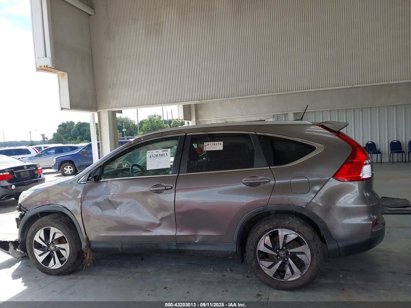 2015 HONDA CR-V TOURING - 5J6RM4H95FL009736