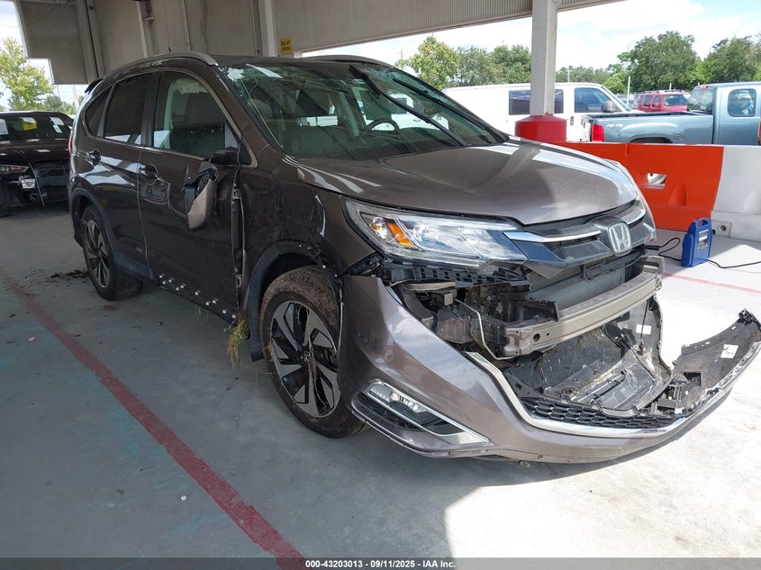 2015 HONDA CR-V TOURING - 5J6RM4H95FL009736