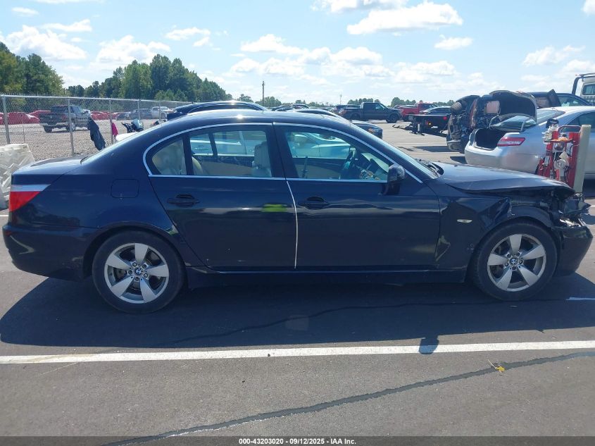 2008 BMW 528I VIN: WBANU53558C116980 Lot: 43203020