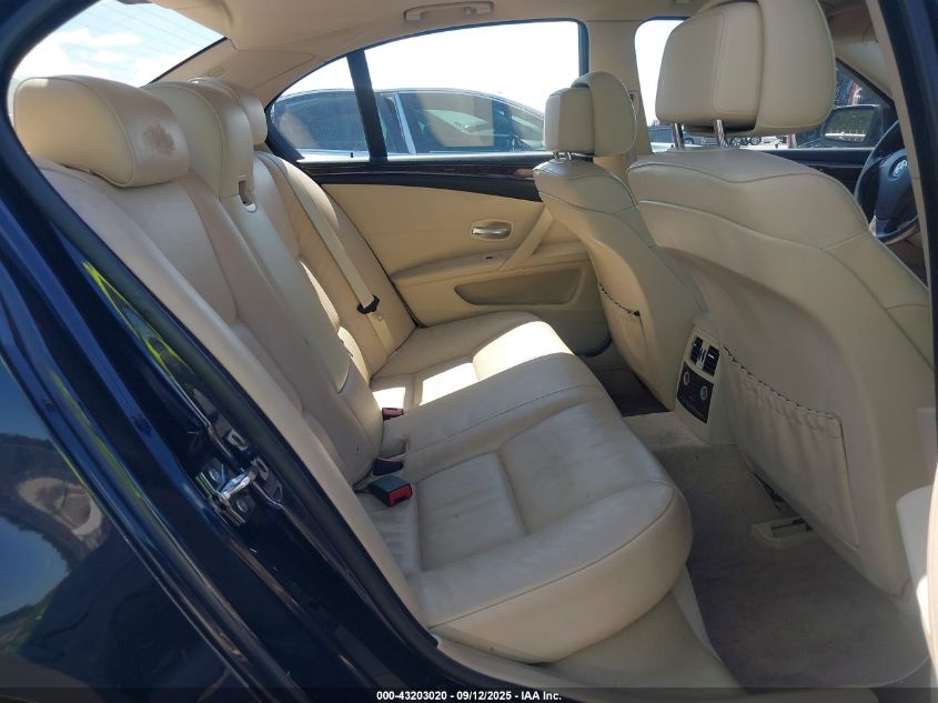 2008 BMW 528I VIN: WBANU53558C116980 Lot: 43203020