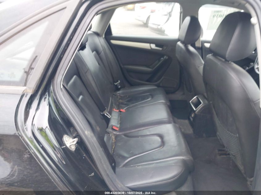 2013 Audi A4 2.0T Premium VIN: WAUBFAFL4DN031305 Lot: 43203039