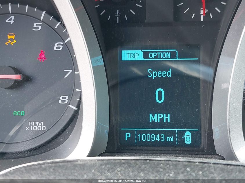 2013 Chevrolet Equinox 1Lt VIN: 2GNALDEK0D1193815 Lot: 43203055