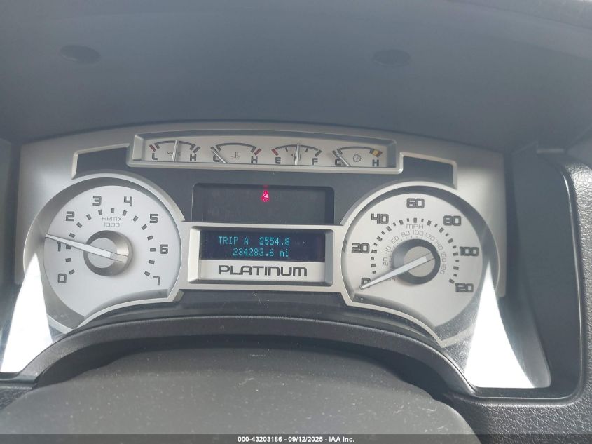 2009 Ford F-150 Fx4/King Ranch/Lariat/Platinum/Xl/Xlt VIN: 1FTPW14V39FA62186 Lot: 43203186