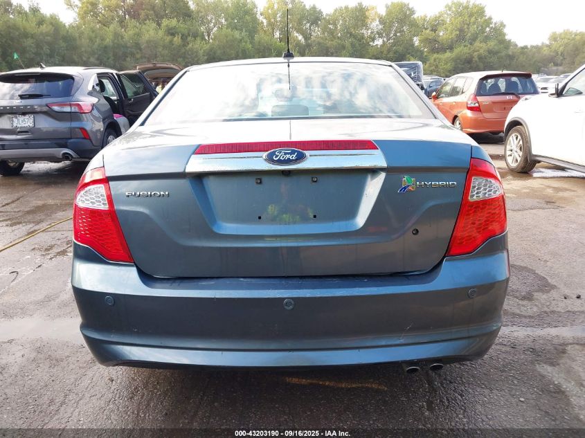 2011 Ford Fusion Hybrid VIN: 3FADP0L36BR144020 Lot: 43203190