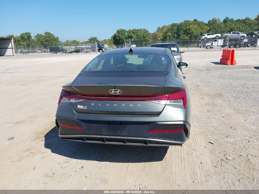 2024 Hyundai Elantra Sel VIN: KMHLS4DG7RU804982 Lot: 43203244