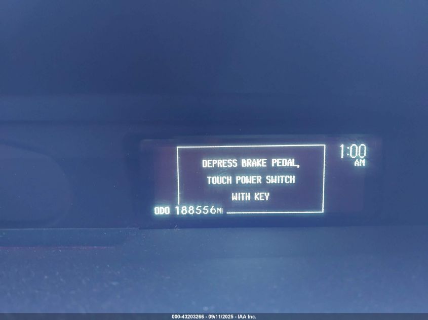 2011 Toyota Prius VIN: JTDKN3DU8B5332721 Lot: 43203266