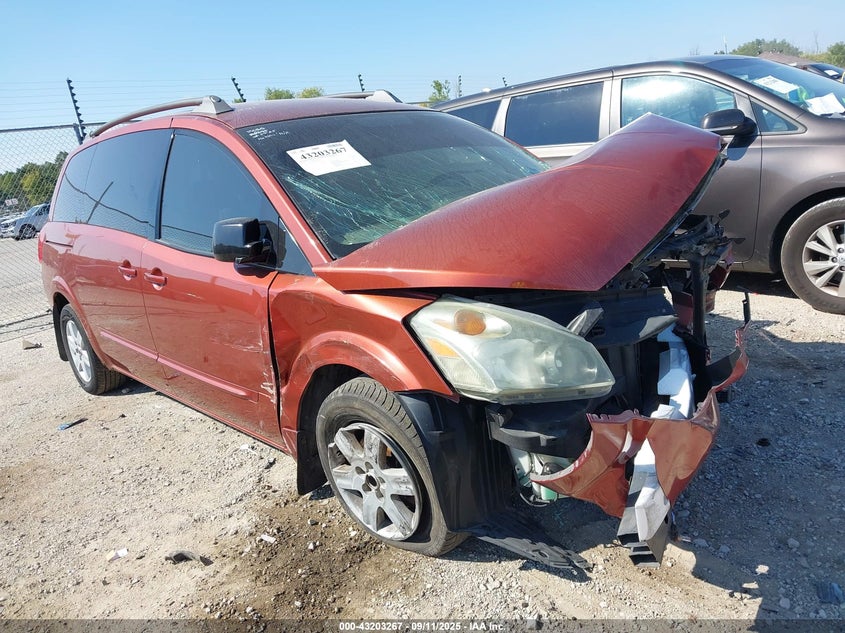 5N1BV28U84N327618 2004 Nissan Quest 3.5 Sl auction photo 1