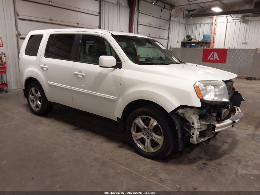 2012 Honda Pilot Ex-L VIN: 5FNYF4H52CB065981 Lot: 43203275