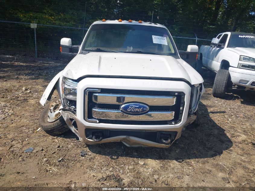 2011 Ford F-450 Lariat VIN: 1FT8W4DT0BEC35338 Lot: 43203284