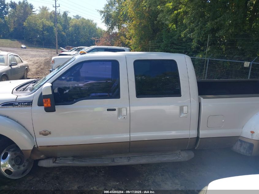 2011 Ford F-450 Lariat VIN: 1FT8W4DT0BEC35338 Lot: 43203284