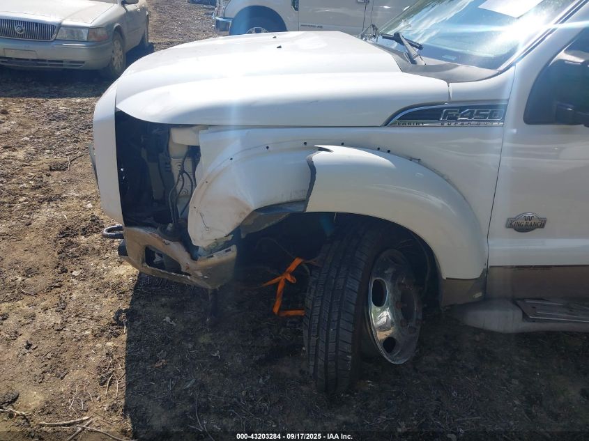 2011 Ford F-450 Lariat VIN: 1FT8W4DT0BEC35338 Lot: 43203284