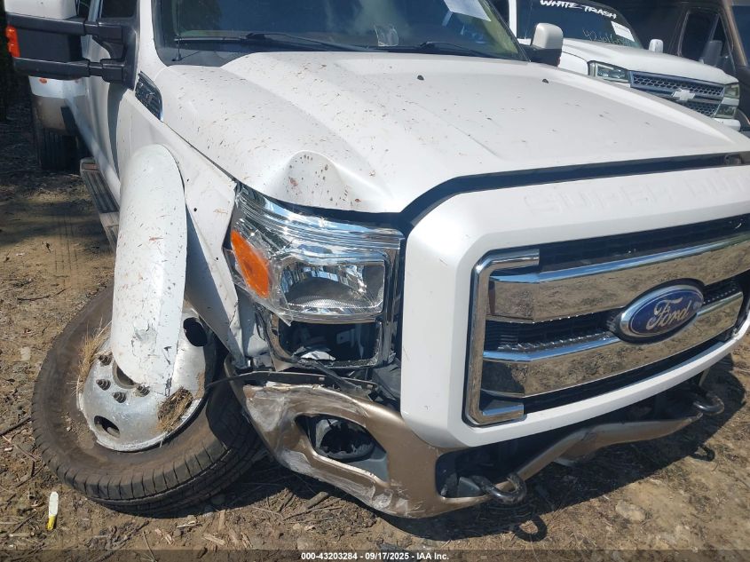 2011 Ford F-450 Lariat VIN: 1FT8W4DT0BEC35338 Lot: 43203284