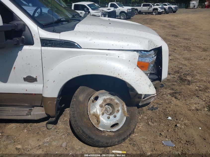 2011 Ford F-450 Lariat VIN: 1FT8W4DT0BEC35338 Lot: 43203284