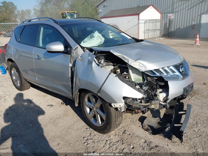 JN8AZ1MW5AW128980 2010 Nissan Murano Sl auction photo 1