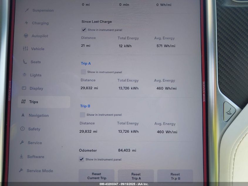 2016 Tesla Model X 75D/P100D/P90D VIN: 5YJXCBE41GF017897 Lot: 43203347