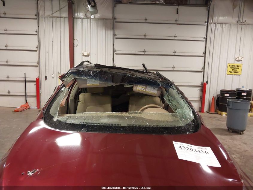 2012 Nissan Murano Sl VIN: JN8AZ1MW9CW200654 Lot: 43203436