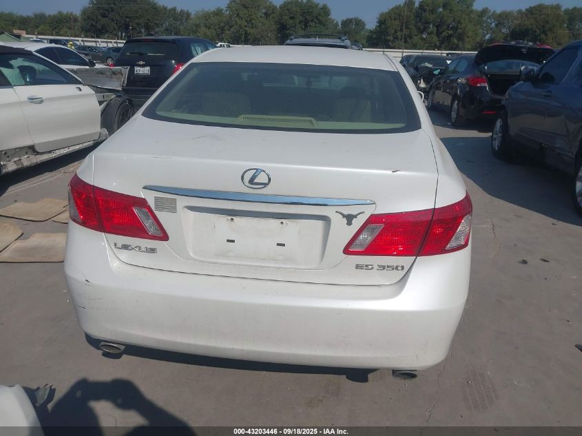 2007 Lexus Es 350 VIN: JTHBJ46G072129631 Lot: 43203446