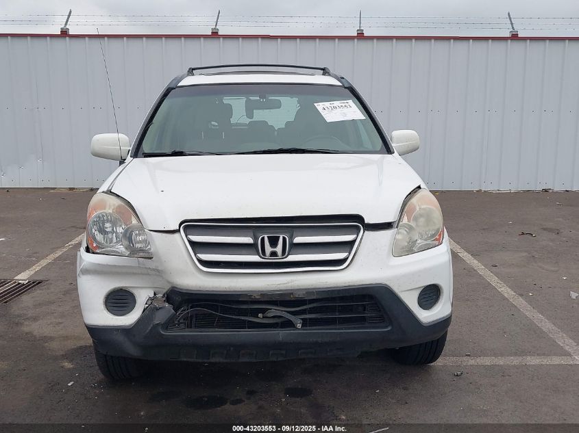 2006 Honda Cr-V Se/Ex VIN: JHLRD78986C048329 Lot: 43203553