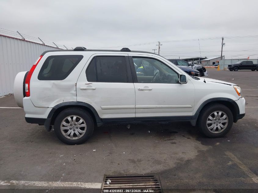 2006 Honda Cr-V Se/Ex VIN: JHLRD78986C048329 Lot: 43203553