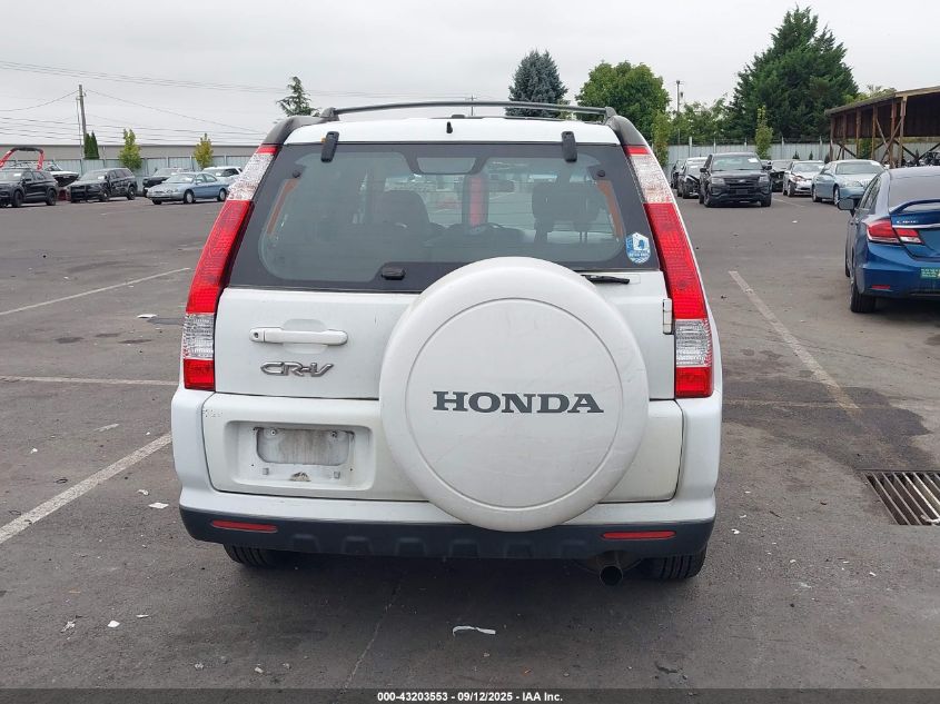 2006 Honda Cr-V Se/Ex VIN: JHLRD78986C048329 Lot: 43203553