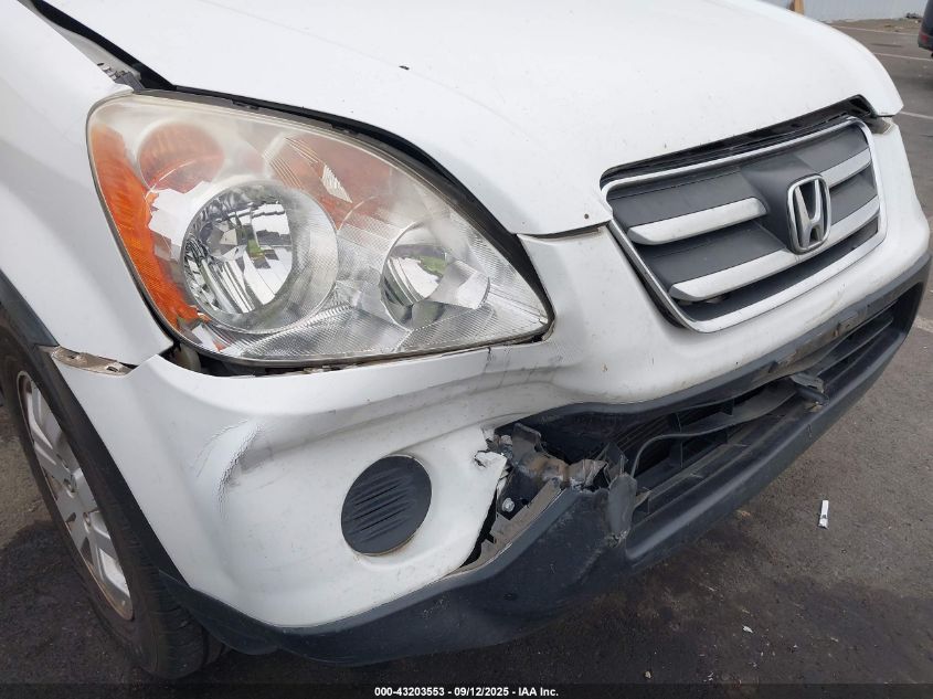 2006 Honda Cr-V Se/Ex VIN: JHLRD78986C048329 Lot: 43203553